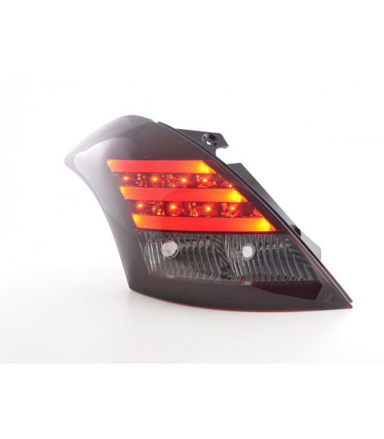 Feux arrières - Kit feux arrières LED Suzuki Swift Sport 2011-2013 rouge / noir…