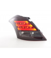 Feux arrières - Kit feux arrières LED Suzuki Swift Sport 2011-2013 rouge / noir…