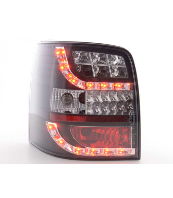 Feux arrières - Kit feux arrière à LED VW Passat 3B Variant 97-00 noir…