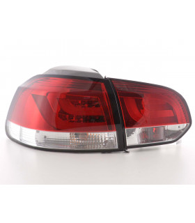 Feux arrières - Kit feux arrières LED VW Golf 6 type 1K 2008-2012 rouge / clair…