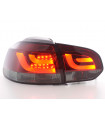 Feux arrières - Kit feux arrières LED VW Golf 6 type 1K 2008-2012 rouge / noir…