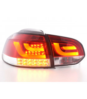 Feux arrières - Set feux arrières LED VW Golf 6 type 1K 2008 à 2012 rouge /