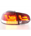 Feux arrières - Set feux arrières LED VW Golf 6 type 1K 2008 à 2012 rouge /