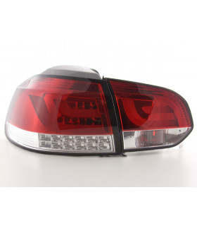 Feux arrières - Set feux arrières LED VW Golf 6 type 1K 2008 à 2012 rouge /