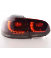 Feux arrières - Feux arrières à LED VW Golf 6 Type 1K 2008-2012 rouge / noir