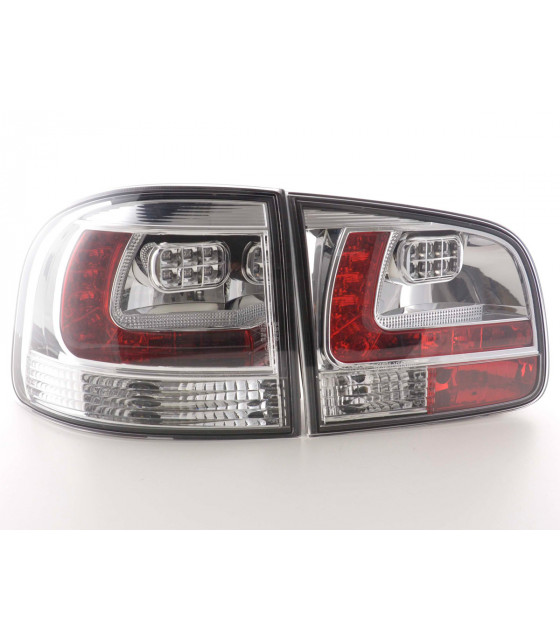 Feux arrières - Kit feux arrières LED VW Touareg type 7L 03-09 chrome…