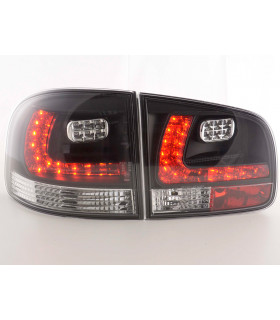 Feux arrières - Kit feux arrières LED VW Touareg type 7L 03-09 noir…