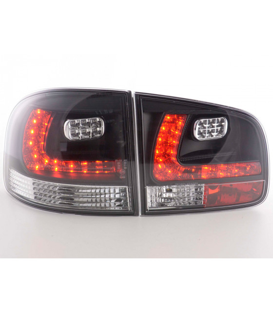 Feux arrières - Kit feux arrières LED VW Touareg type 7L 03-09 noir…