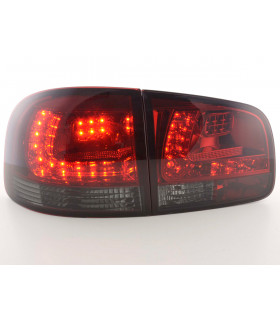 Feux arrières - Kit feux arrières LED VW Touareg type 7L 03-09 rouge / noir…