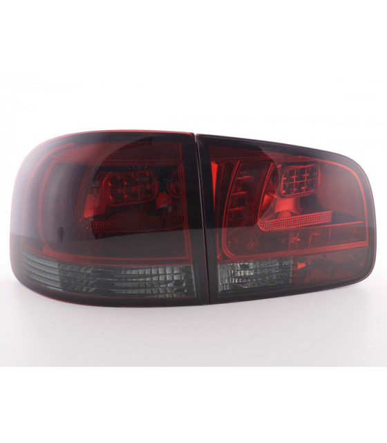 Feux arrières - Kit feux arrières LED VW Touareg type 7L 03-09 rouge / noir…