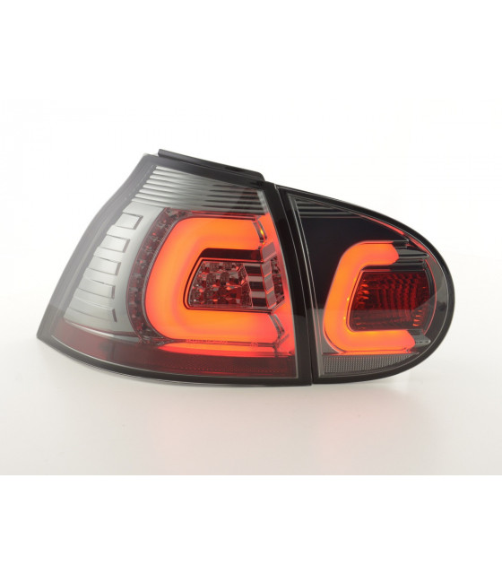 Feux arrières - Kit feux arrières LED VW Golf 5 03-08 noir…