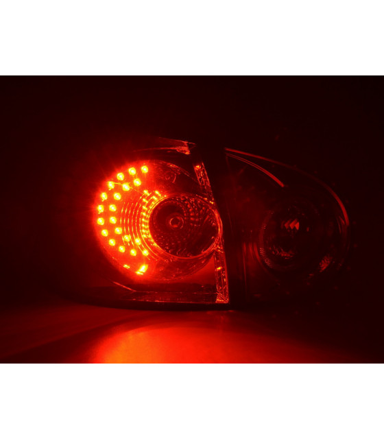 Feux arrières - Kit feux arrières LED VW Golf 5 type 1K 2003-2008 rouge pour