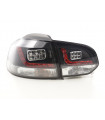 Feux arrières - Kit feux arrières LED VW Golf 6 type 1K 2008-2012 noir pour