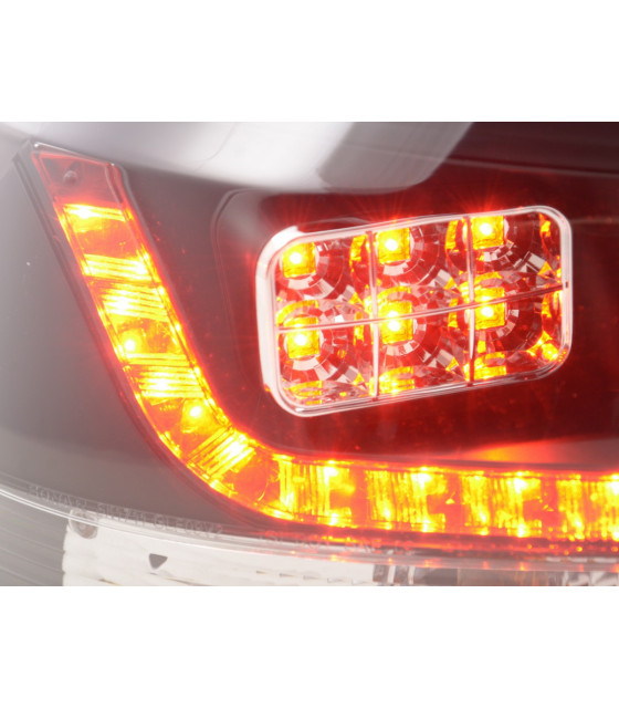 Feux arrières - Kit feux arrières LED VW Golf 6 type 1K 2008-2012 noir pour