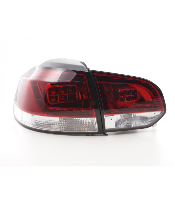 Feux arrières - Kit feux arrières à LED VW Golf 6 type 1K 2008-2012 clair /