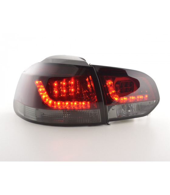 Feux arrières - Kit feux arrières à LED VW Golf 6 type 1K 2008-2012 rouge /