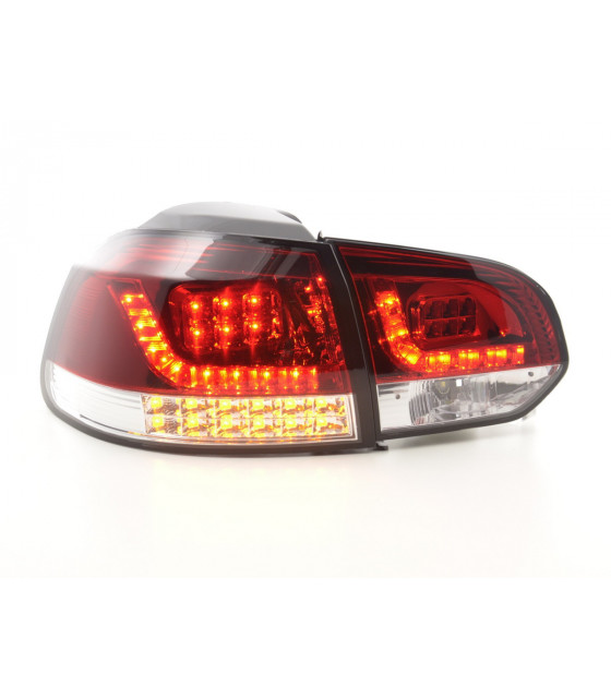 Feux arrières - Kit feux arrières LED VW Golf 6 type 1K 2008-2012 rouge / clair