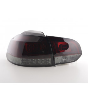 Feux arrières - Kit feux arrières LED VW Golf 6 type 1K 2008-2012 rouge / noir