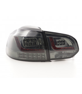 Feux arrières - Kit feux arrières LED VW Golf 6 type 1K 2008-2012 noir avec