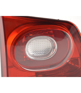 Feux arrières - Pièces de rechange feu arrière gauche VW Tiguan 5N 07-11 rouge