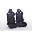 Sièges sport - Sièges sport FK Set de sièges auto demi-coque cuir artificiel