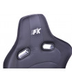 Sièges sport - Sièges sport FK Set de sièges auto demi-coque cuir artificiel