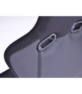 Sièges sport - Sièges sport FK Set de sièges auto demi-coque cuir artificiel