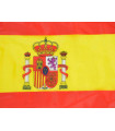 Bannière - Drapeau de voiture Drapeau de voiture Drapeau d'Espagne avec support