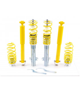 Suspension hélicoïdale - Kit combinés filetés FK suspension sport Peugeot 207