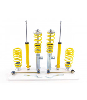 Suspension hélicoïdale - Kit combinés filetés inox FK VW Golf 5 1K 2003-2008