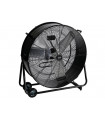 Refroidissement - VENTILATEUR DE SOL - TAMBOUR - METAL - O 75 cm - NOIR…