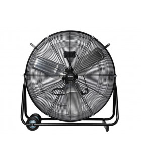 Refroidissement - VENTILATEUR DE SOL - TAMBOUR - METAL - O 75 cm - NOIR…