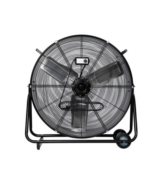 Refroidissement - VENTILATEUR DE SOL - TAMBOUR - METAL - O 75 cm - NOIR…