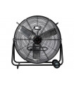 Refroidissement - VENTILATEUR DE SOL - TAMBOUR - METAL - O 75 cm - NOIR…