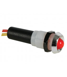 Voyants pour panneaux de controle lampes miniatures - VOYANT LED ROUGE