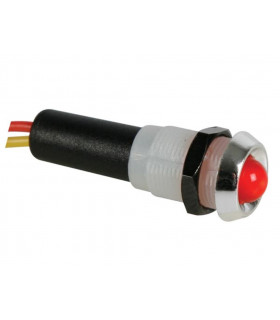 Voyants pour panneaux de controle lampes miniatures - VOYANT LED ROUGE 12V -