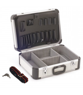 Coffres - VALISE A OUTILS EN ALUMINIUM - 460 x 330 x 165 mm - 25 L…