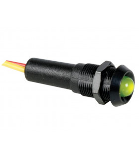 Voyants pour panneaux de controle lampes miniatures - VOYANT LED VERT 24V -