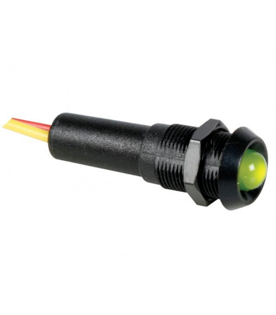 Voyants pour panneaux de controle lampes miniatures - VOYANT LED VERT 5V -