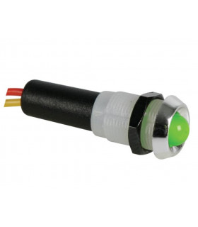 Voyants pour panneaux de controle lampes miniatures - VOYANT LED VERT 5V -