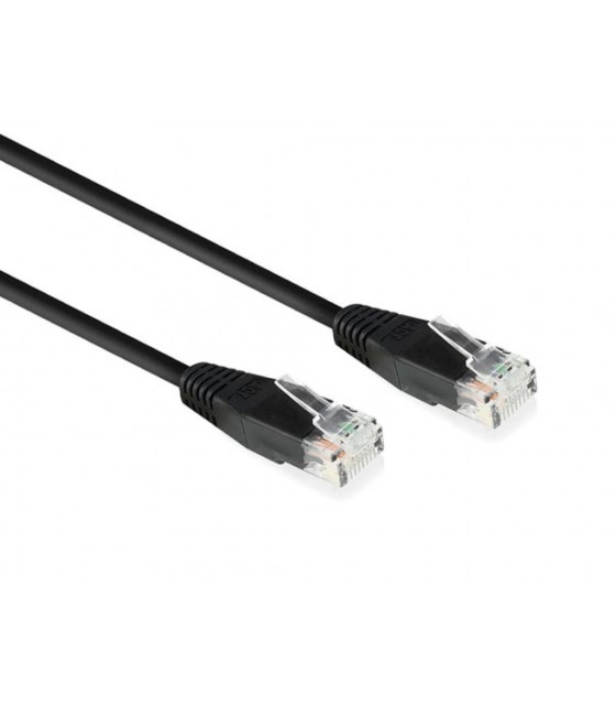 Accessoires informatiques - CAT6 U/UTP Cable reseau - cuivre - noir - 0.9 m…