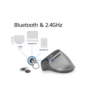 Accessoires informatiques - Souris ergonomique sans fil avec Bluetooth et USB-C