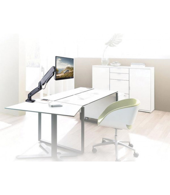 Accessoires informatiques - Bureau bras de moniteur avec ressort a gaz 1 ecran…