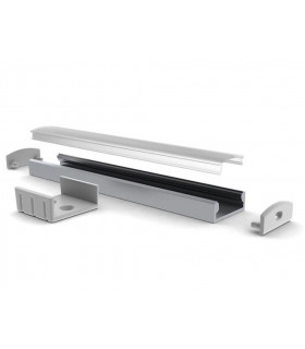 Profiles, supports accessoires - SLIMLINE WIDE - 8 mm - PROFILE EN ALUMINIUM