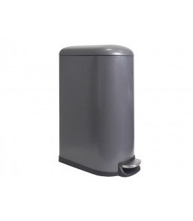 Poubelles - Poubelle urbaine - 40 l - Rectangulaire - Gris mat…