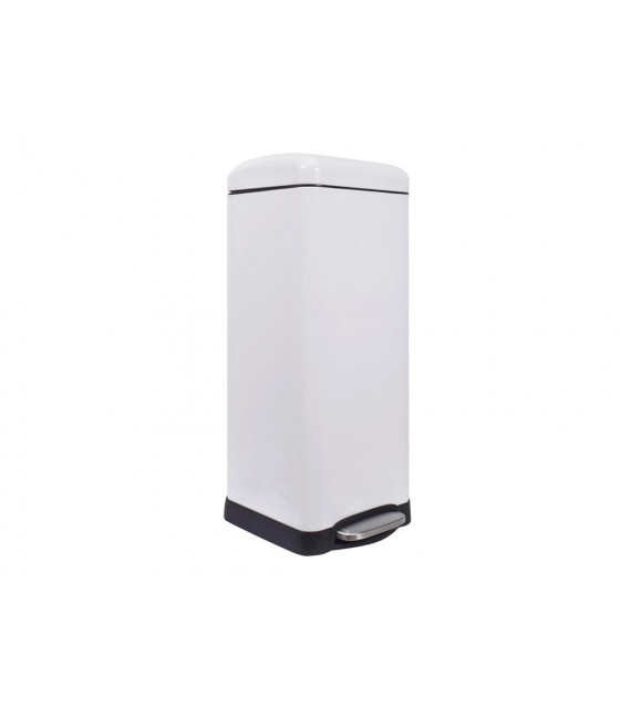 Poubelles - Poubelle urbaine - 30 l - Carree - Blanc mat…