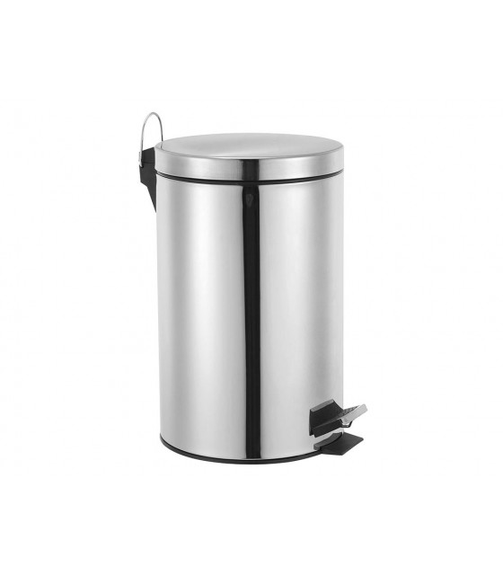 Poubelles - Poubelle a pedale - 14 l - Acier inoxydable…