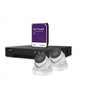 Enregistreurs applications video - KIT VIDEOSURVEILLANCE IP 4 MP - ENREGISTREUR