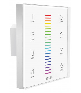 Variateurs controleurs - SYSTEME MULTIZONE - PANNEAU VARIATEUR TACTILE POUR LED