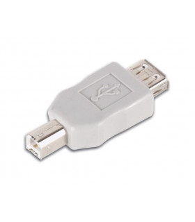 Connecteurs cables de transfert de donnees - ADAPTATEUR USB - A FEMELLE VERS B